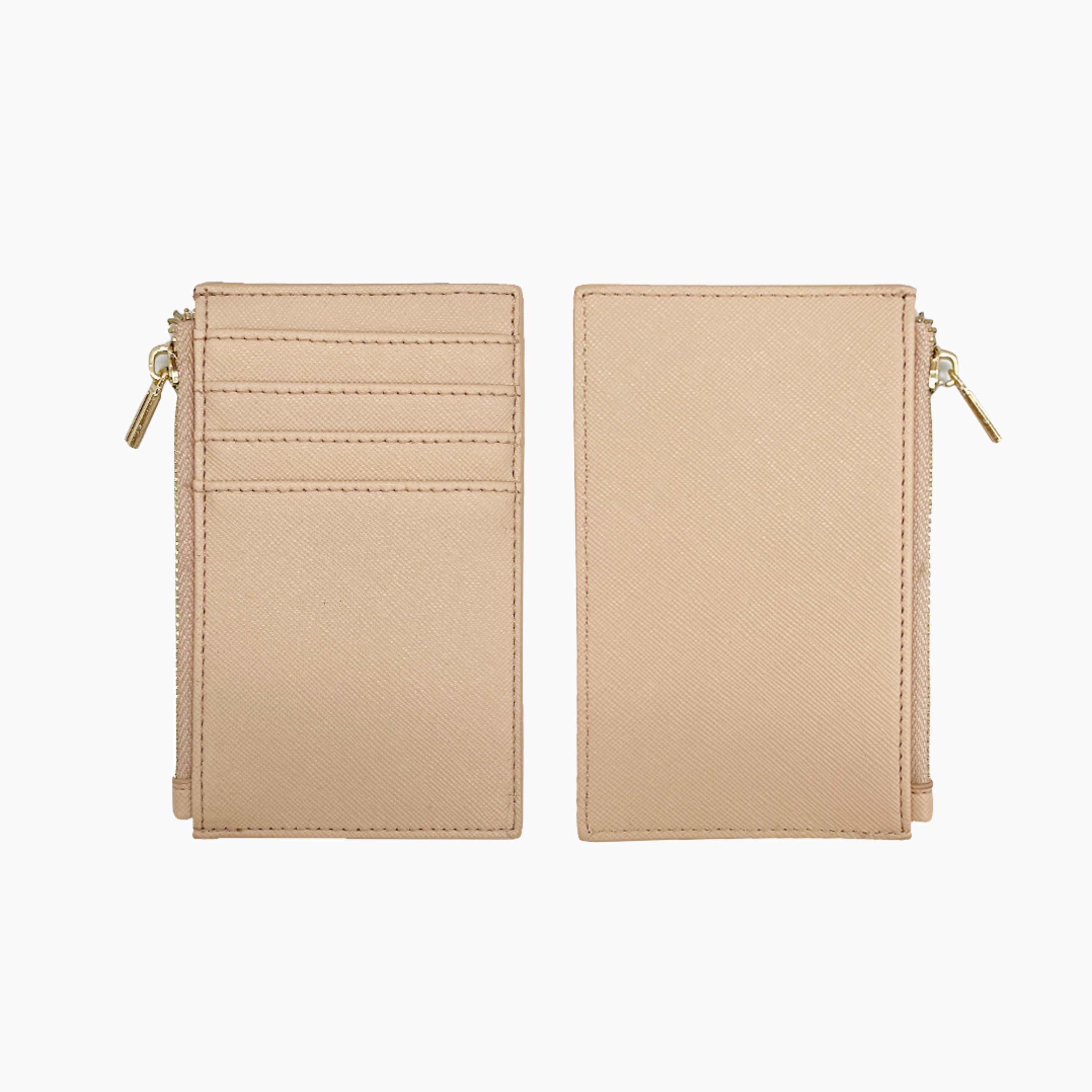 Tarjetero con cierre