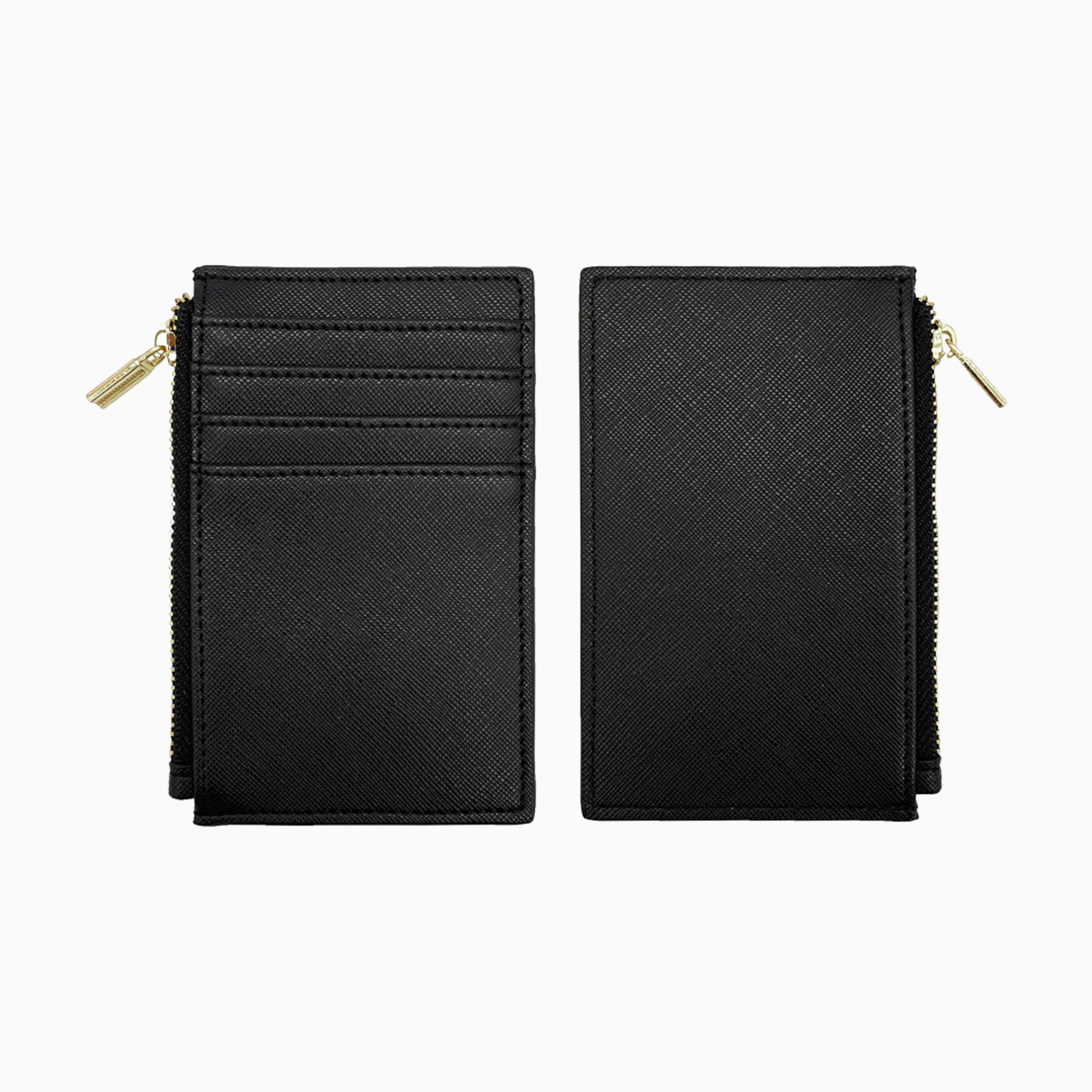 Tarjetero con cierre